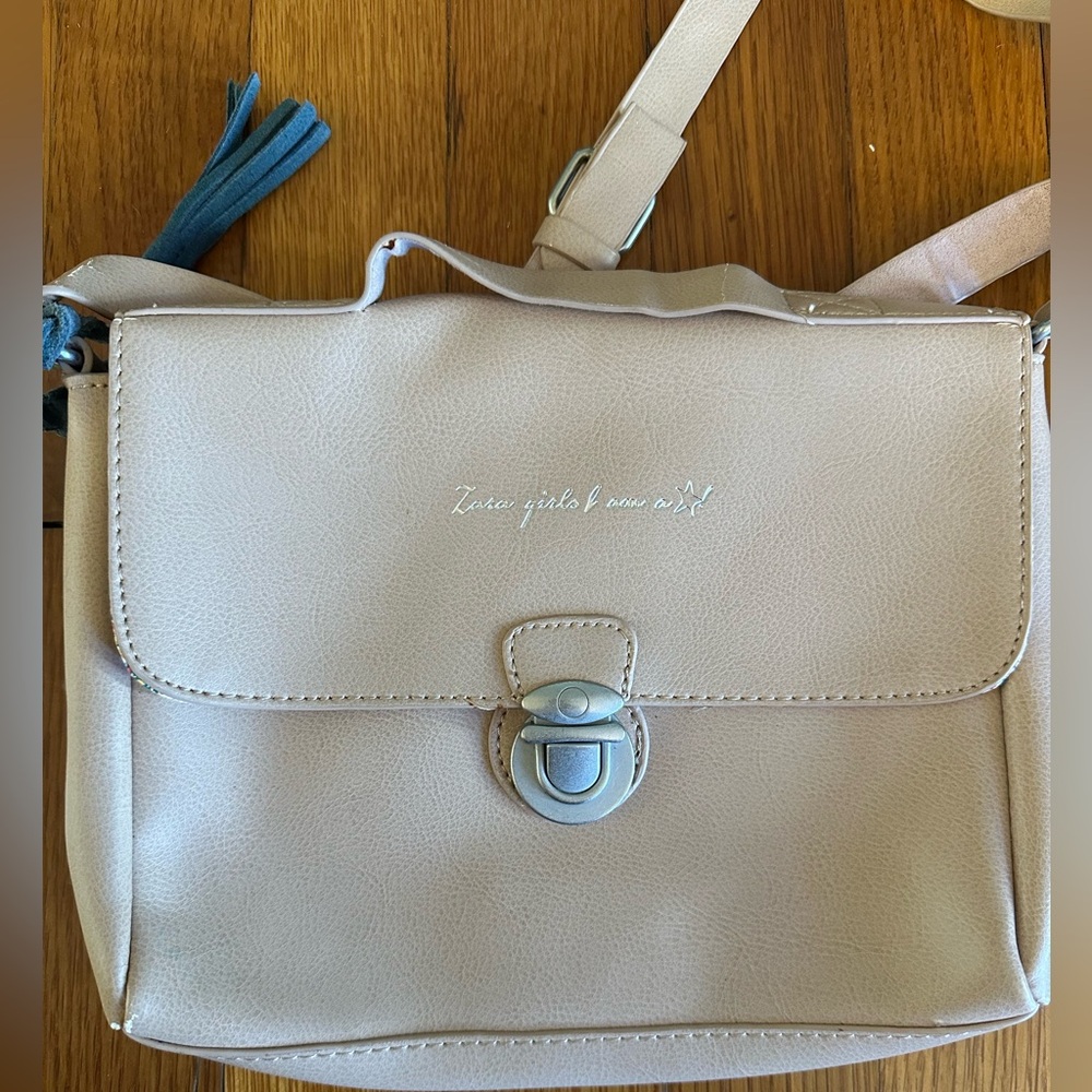 Cream Zara Girl purse